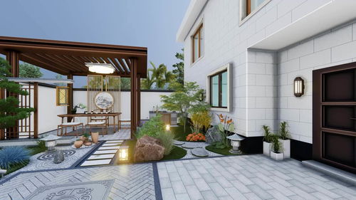 新中式花園,庭院景觀,別墅花園,公共景觀設(shè)計 貴州美嘉園林