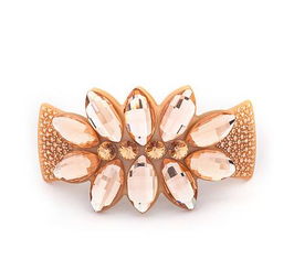 俏皮可愛(ài)，閃耀今夏 新款蝴蝶結(jié)鑲鉆發(fā)夾FJ015廠家直銷熱銷解析